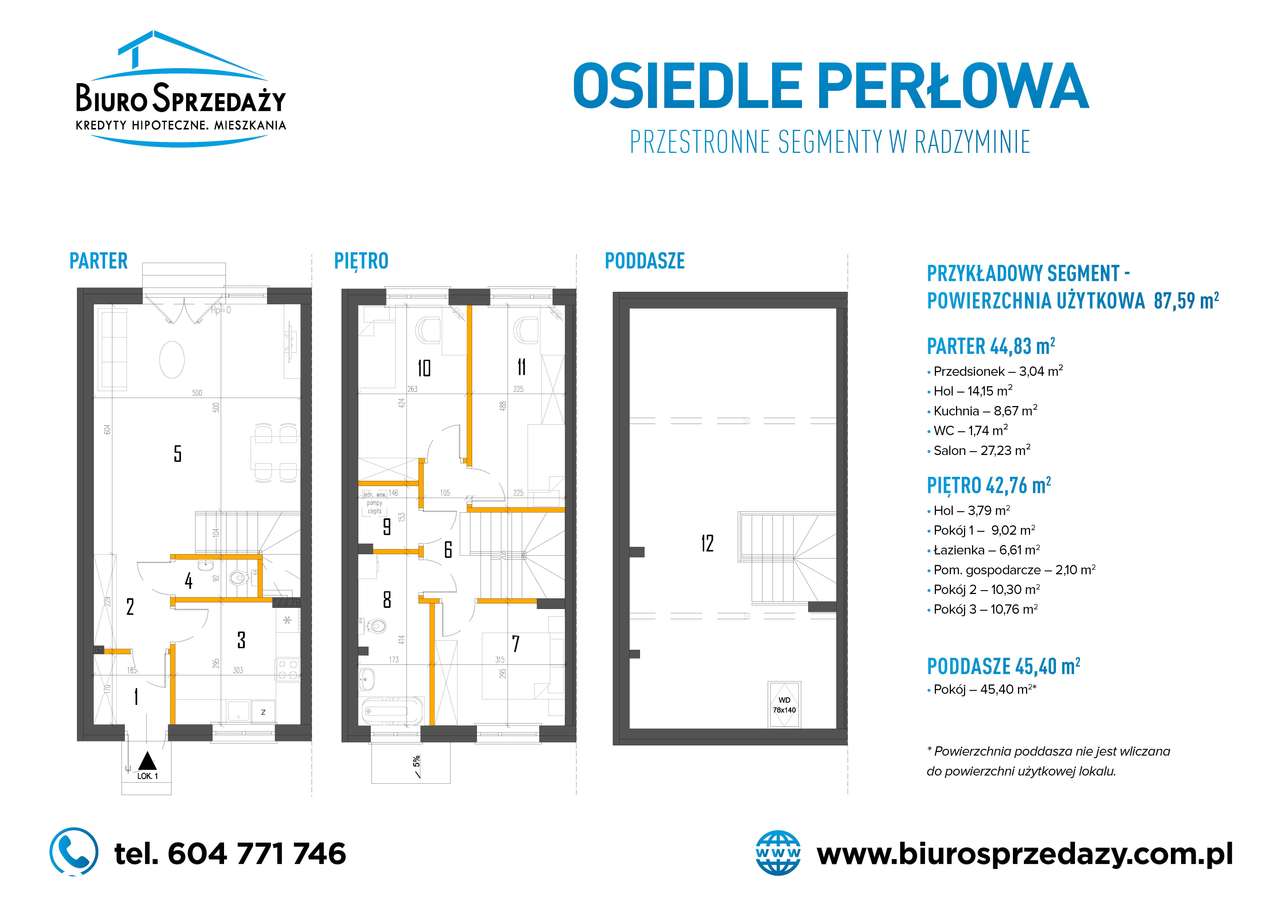 SKRAJNY SEGMENT+2MP+OGRÓDEK 54m2 - Pełny obrazek: 4/13