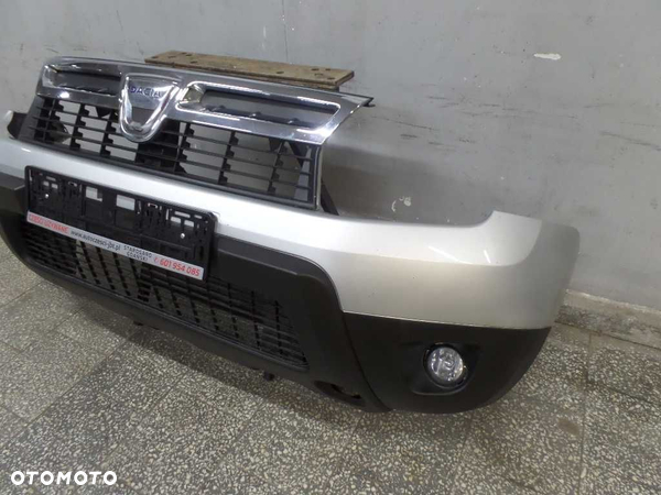 DACIA DUSTER 09-13 ZDERZAK PRZOD GRILL ATRAPA HALOGENY TEK23 - 8