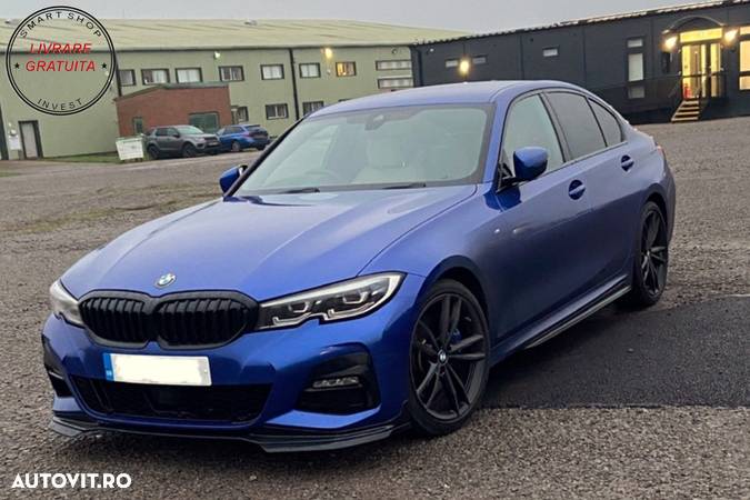 Extensii Praguri Laterale Negru Lucios BMW Seria 3 G20 Sedan G21 Touring (2018+) M- livrare gratuita - 11