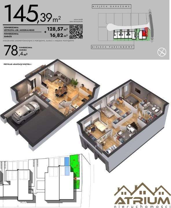 Nowy bliźniak Szczytniki z ogródkiem 12-5