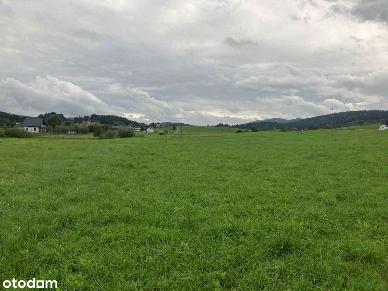 Widokowa działka budowlana w Bieszczadach-6