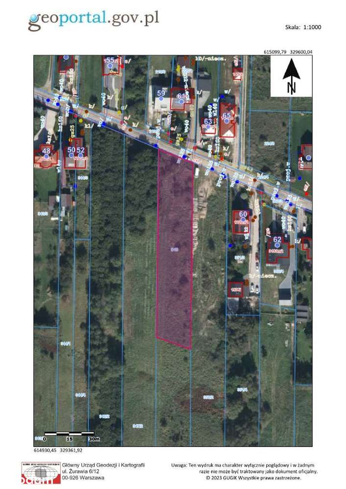Działka  2370m Kielce z miejscowym planem zagospodarowania przestrzenn - Pełny obrazek: 5/5