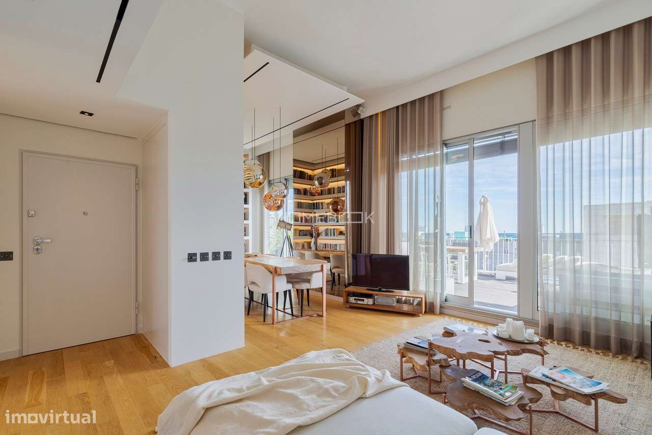 Penthouse com Terraço Panorâmico, Vista rio e Design de Interiores de - Grande imagem: 4/37