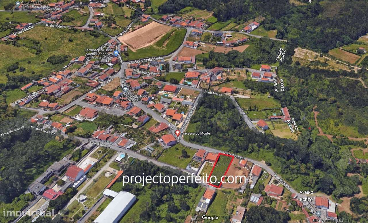 Terreno Para Construção  Venda em Anta e Guetim,Espinho - Grande imagem: 3/6