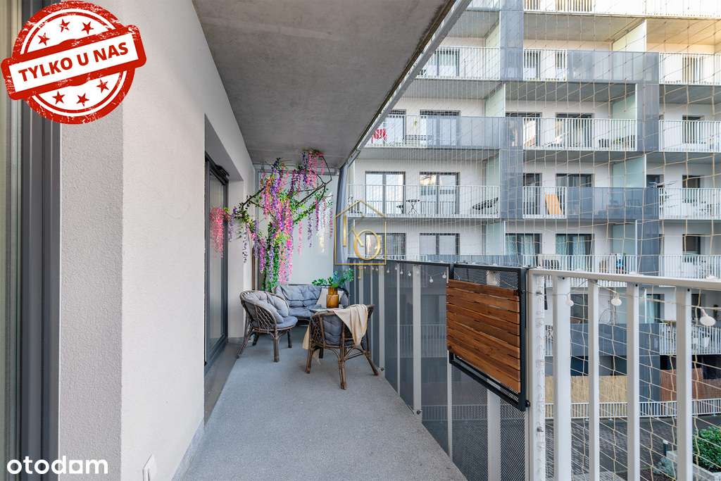 Apartament Manufaktura/3 pokoje/Klima/MPx2/Tarasy-11