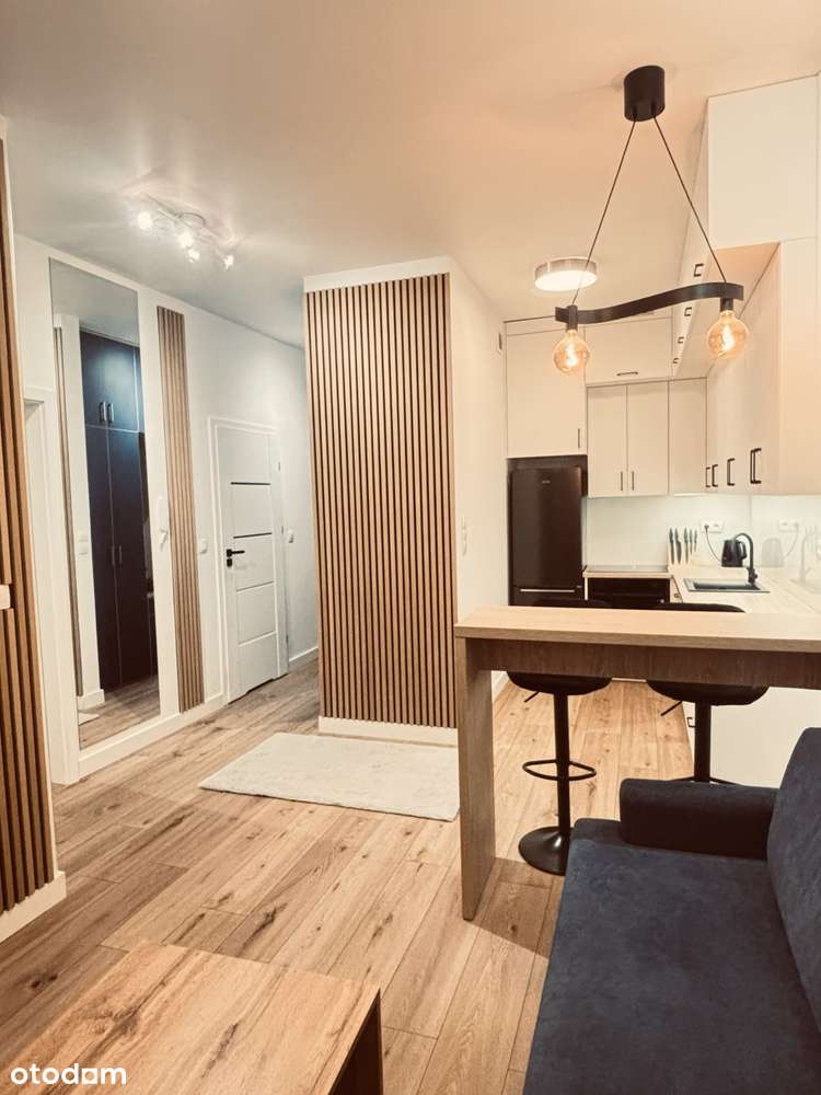 Nowe mieszkanie Zator 2 pokoje klima pełne wyposażenie długoterminowo - Pełny obrazek: 4/9