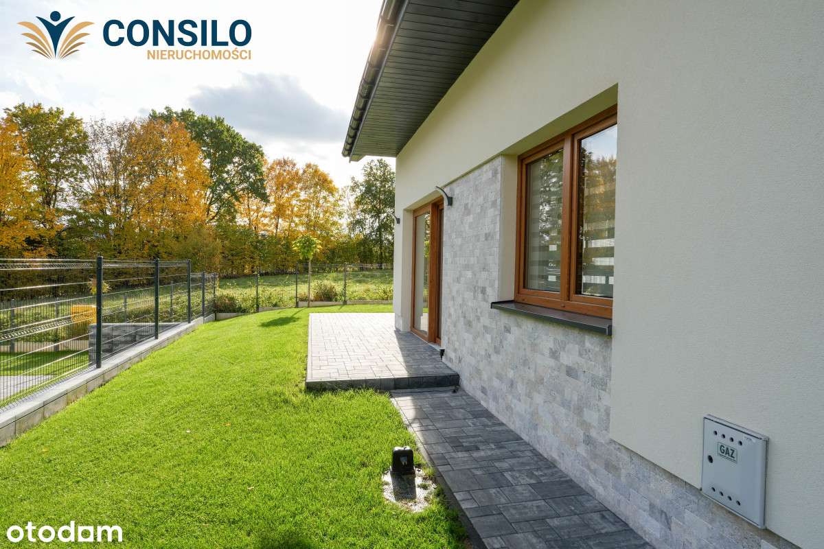 Nowoczesny dom wolnostojący z ogrodem przy zieleni-14