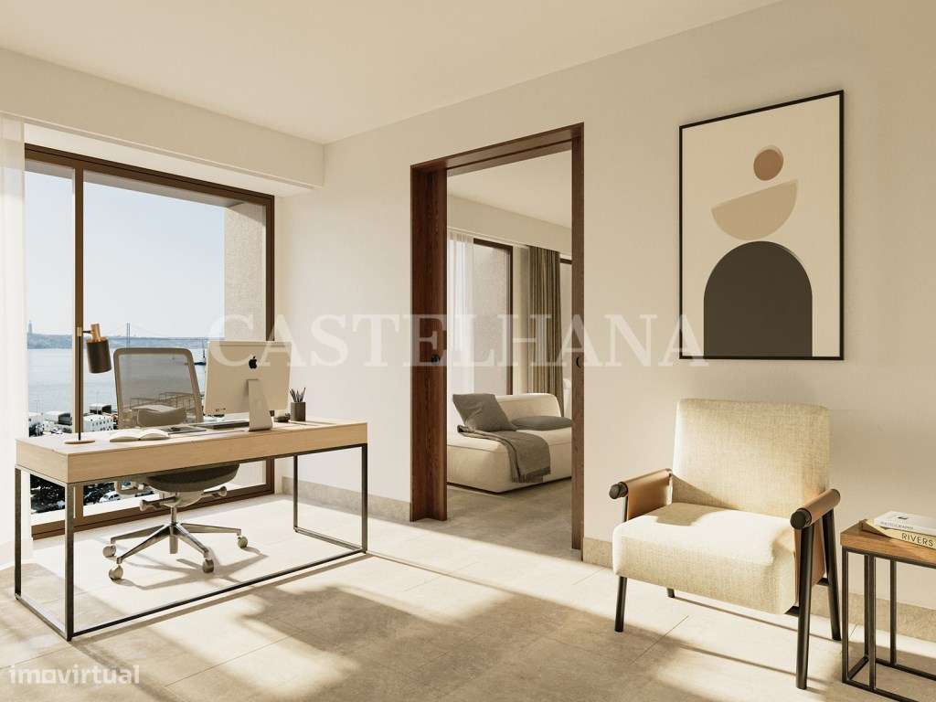 Apartamento T3 com varanda em novo empreendimento em Santos, Lisboa - Grande imagem: 2/40