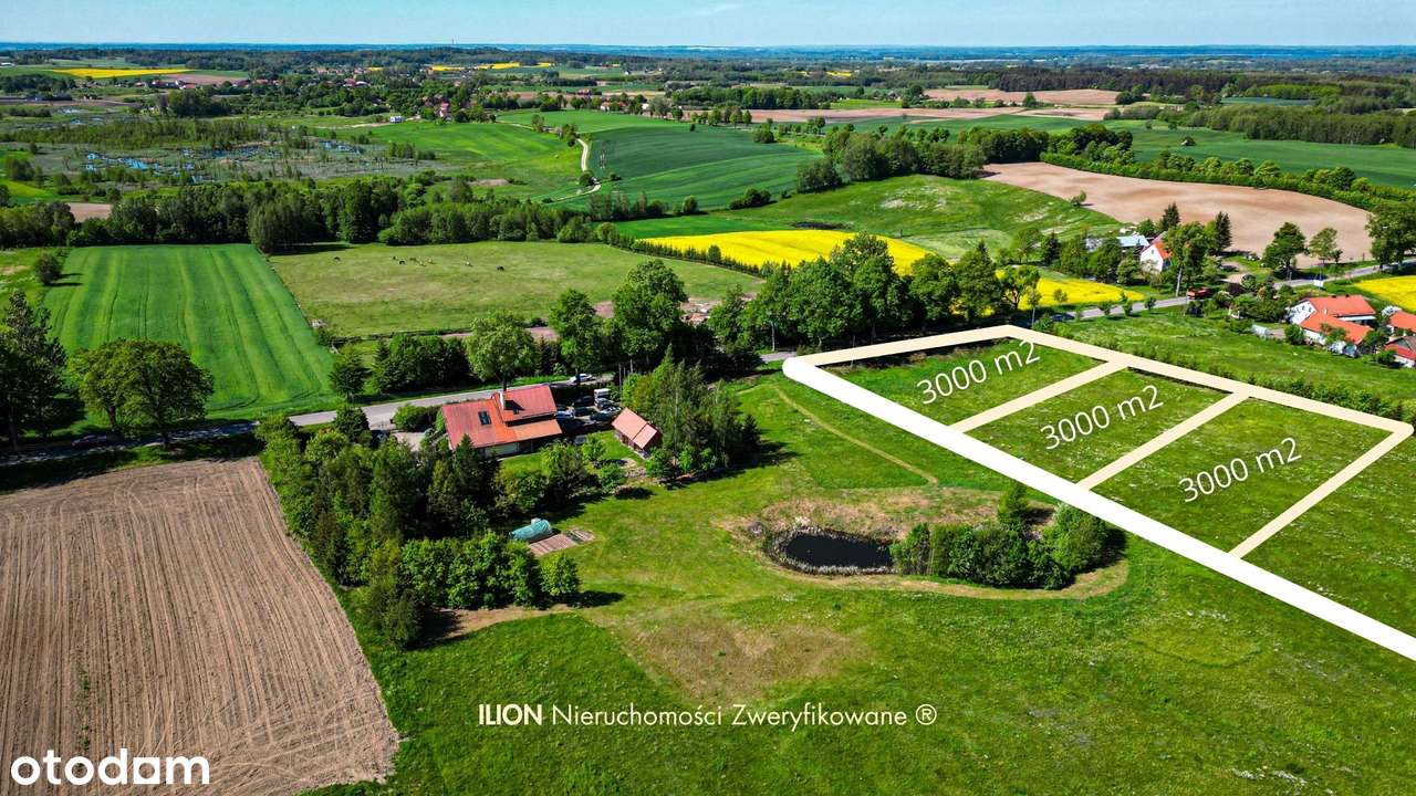 Działki budowlane 7 km od Giżycka | nowe pod domy jednorodzinne-5