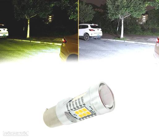 LÂMPADA LED DE ALTA POTÊNCIA CANBUS P21W - 1