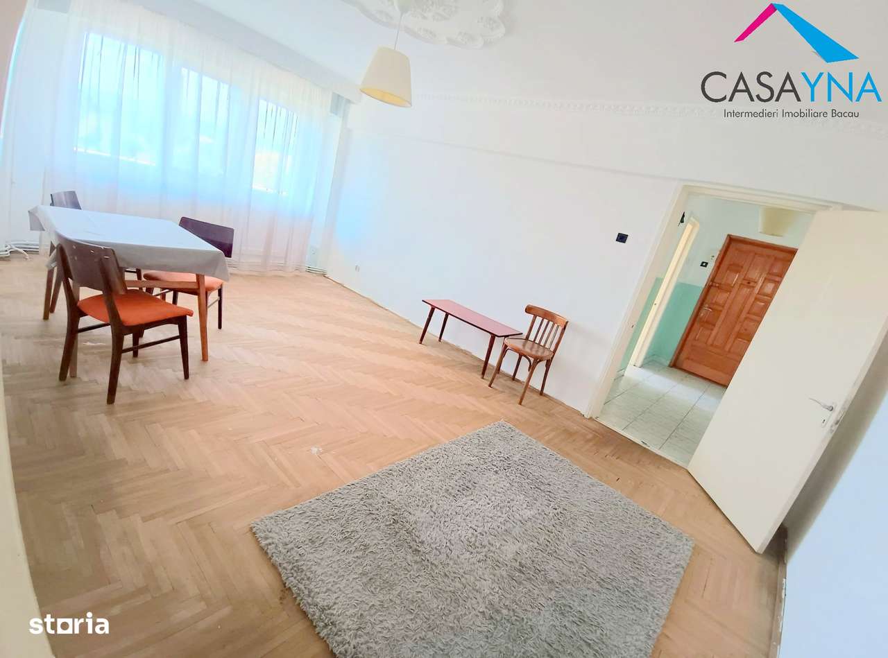 90 mp- Apartament cu 3 camere, 2 balcoane, 2 bai, boxa subsol, Central - Imagine principală: 1/10