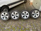 Jante Bmw seria 5 F10/F11 cu cauc 225/55/R17 dot 2013 3-4mm 8jx17is30 - 1