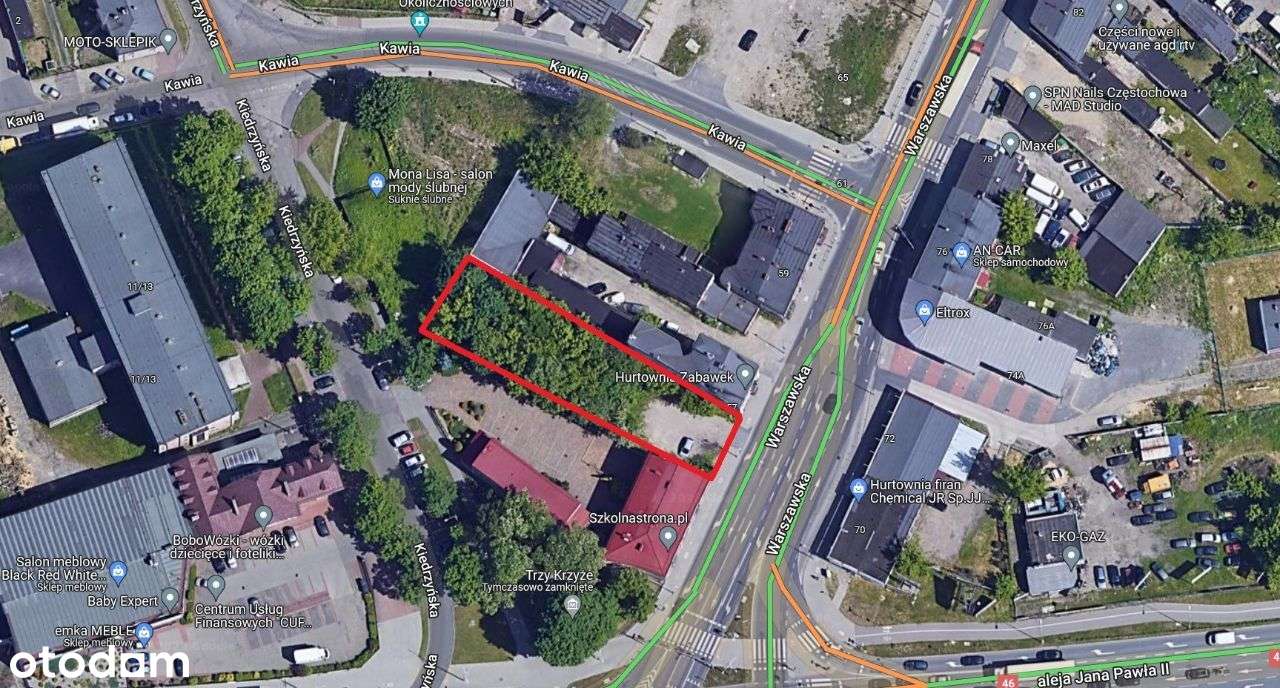 Teren do wynajęcia - CENTRUM CZĘSTOCHOWY - Pełny obrazek: 4/4