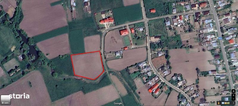 Teren de vanzare, Extravilan 2565m², sat Schineni comuna Saucesti