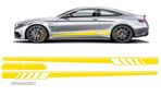 Stickere Laterale Galben Mat compatibil cu Mercedes Clasa C C205 Coupe A205 Cabriolet (2014-up) Tun - 1