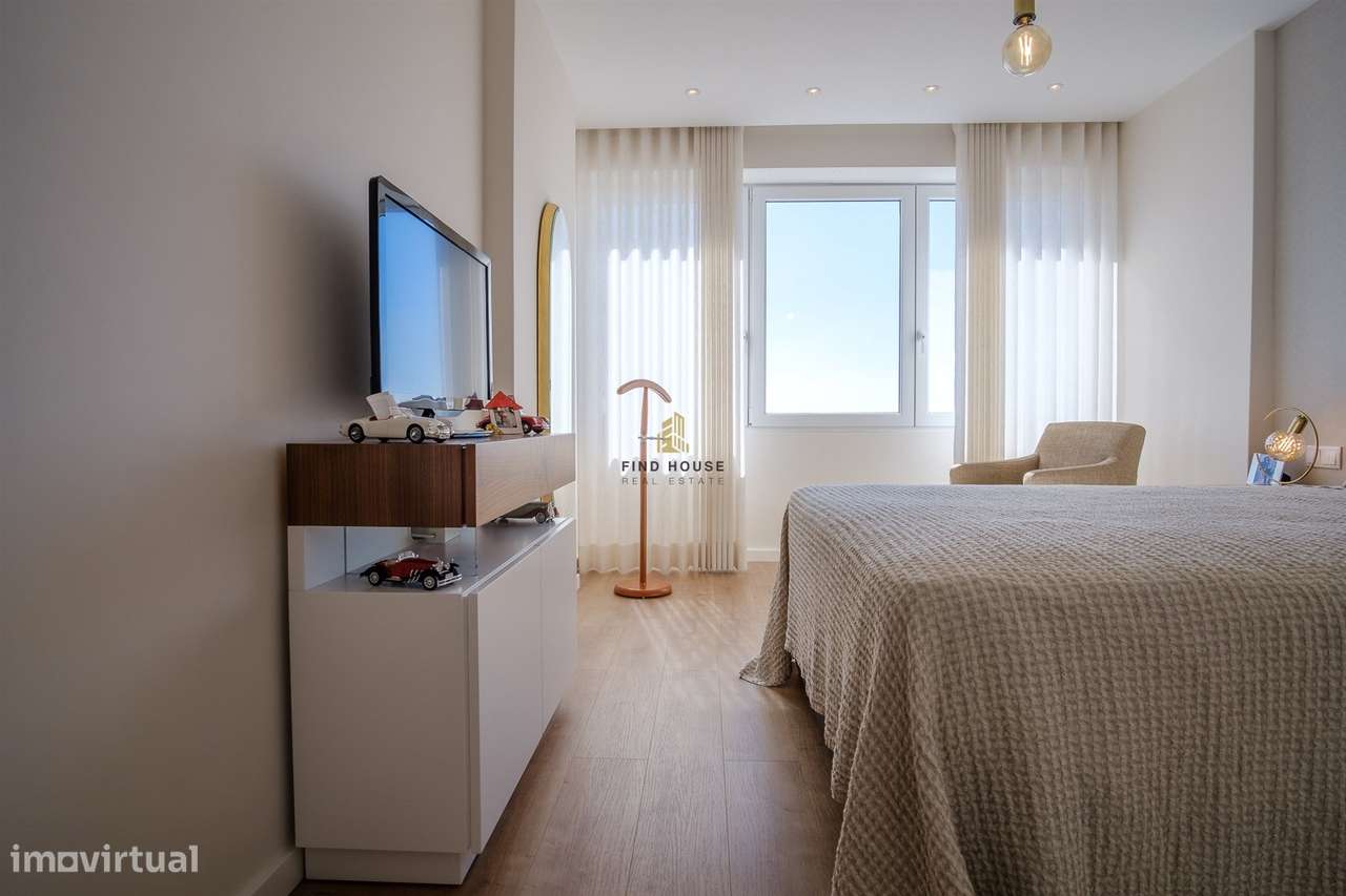 T2 com vista mar, garagem e arrecadação em Condomínio com piscina e ja-36