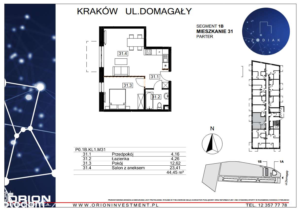 Mieszkanie numer 31 - Pełny obrazek: 1/5
