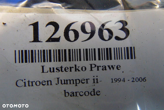 CITROEN JUMPER I LUSTERKO PRAWE - 7