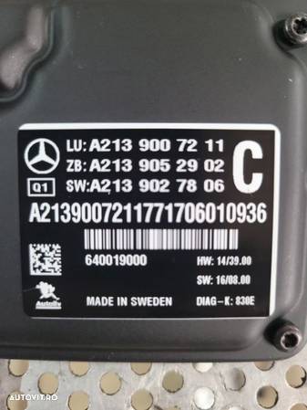 Camera Frontala Mercedes E Class W213 Coupe Cabrio W238 A238 C238 Cod A2139007211 - 3