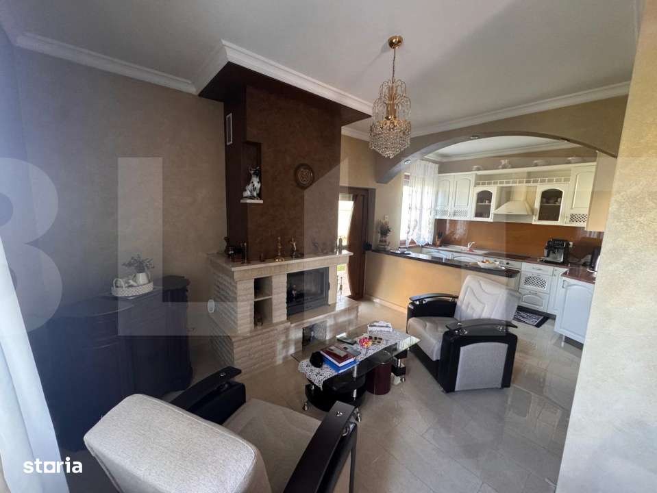 Vila de lux P+E+M in comuna Tudora – finisaje premium, complet mobil - Imagine principală: 3/11