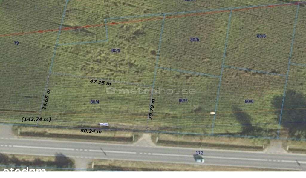 Piękna działka Piława gm. Mietków dolnośląskie - Pełny obrazek: 5/5