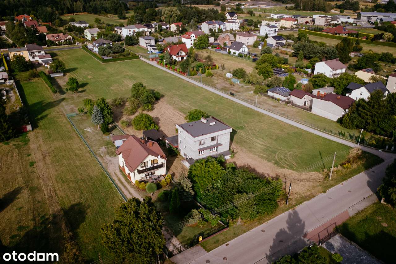 Dom w stanie surowym na działce 56 arów | Dwa wjazdy | Podział-3