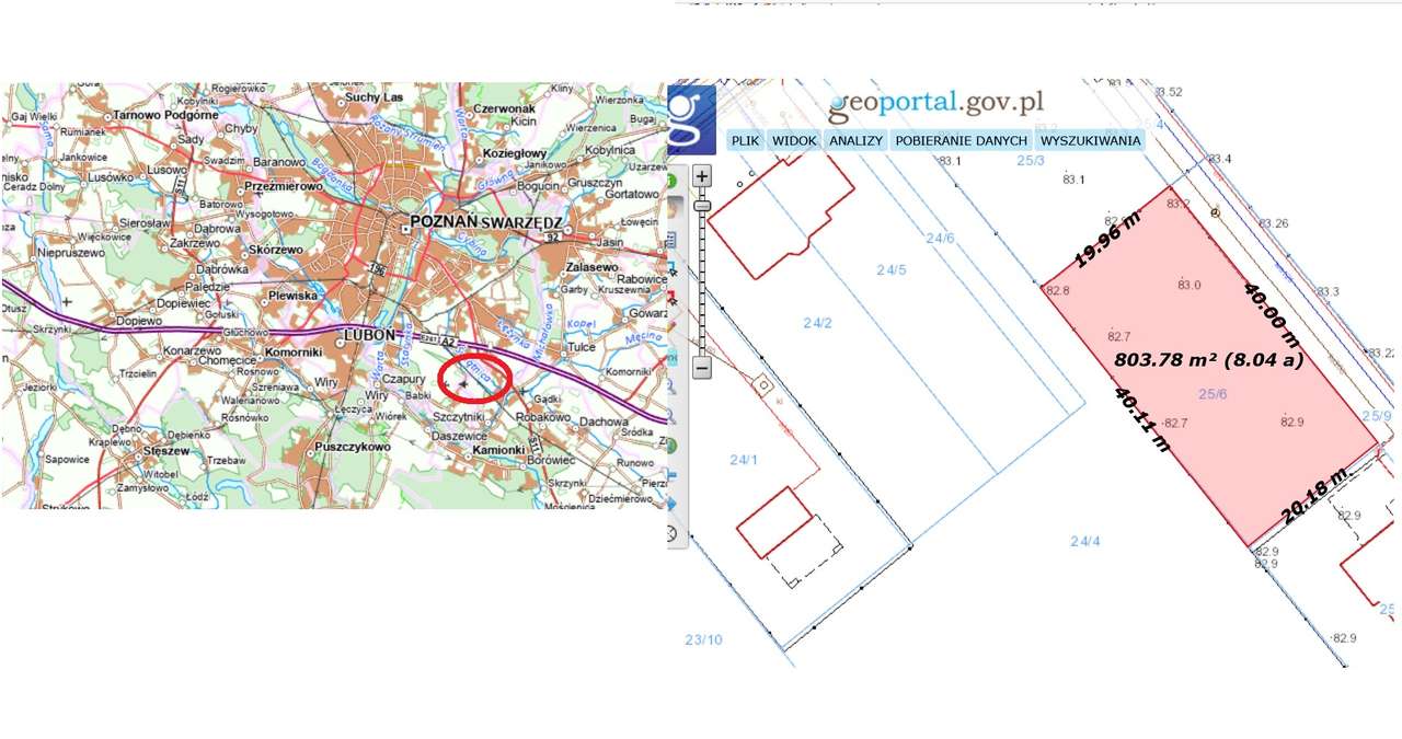 budowlana  pod zabudowę wolnostojącą/bliźniaczą   media WPK, WZ-0