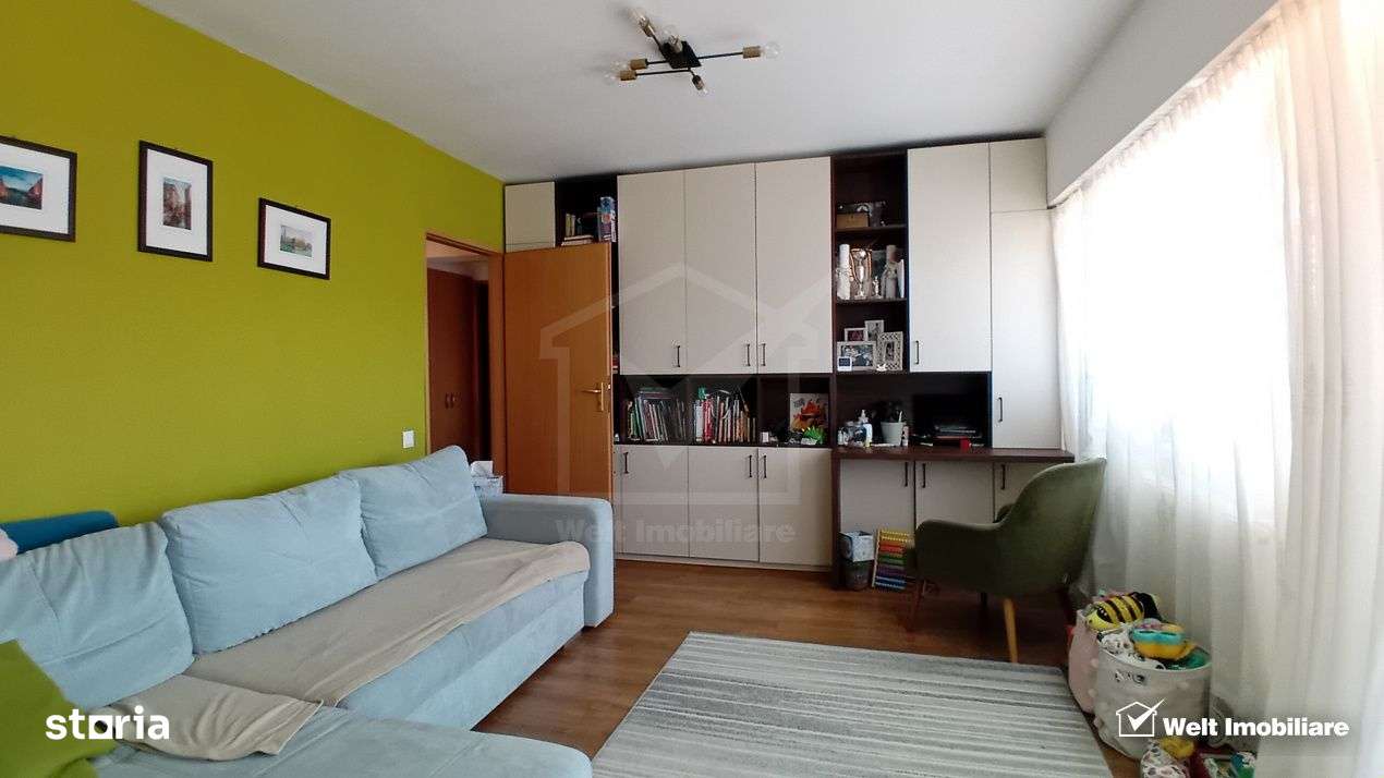 Apartament 2 camere decomandate,Observatorului,2 balcoane, etaj interm - Imagine principală: 2/9