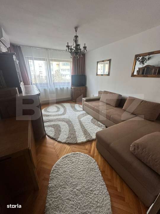 Apartament 3 camere decomandat, mobilat-utilat, zona Primaverii, Manas - Imagine principală: 2/10
