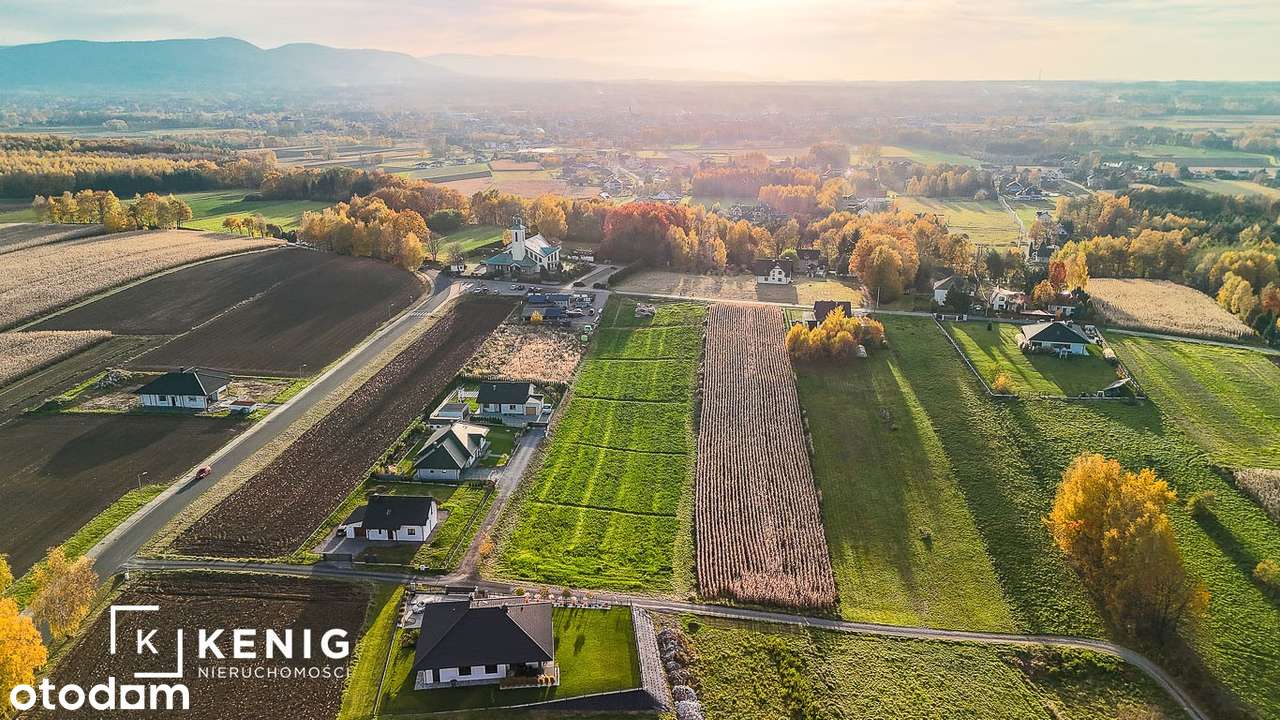 Działka budowlana „A” pow. 10 arów - w zielonej okolicy, blisko szkoły - Pełny obrazek: 4/20