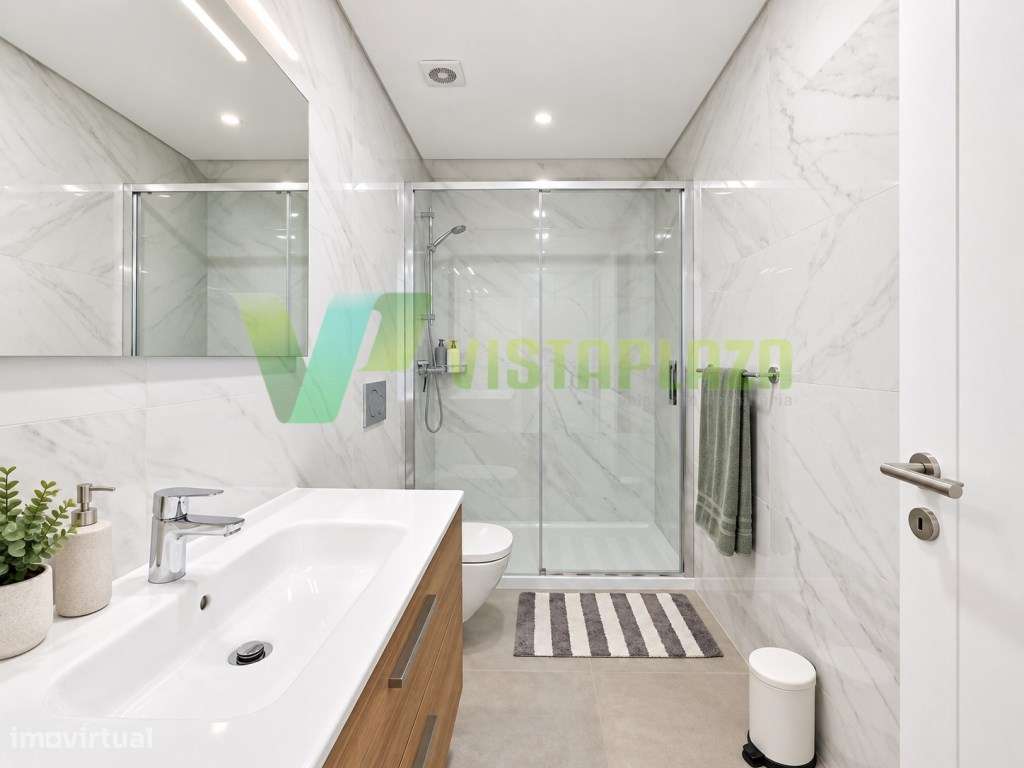 Apartamento T2 com Terraço Privativo, Piscina e Garagem Box em Alvo...-14
