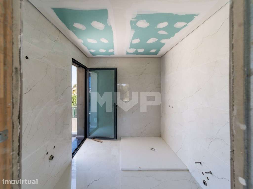 Moradias V3+1 com piscina | Gambelas - Design contemporâneo-15