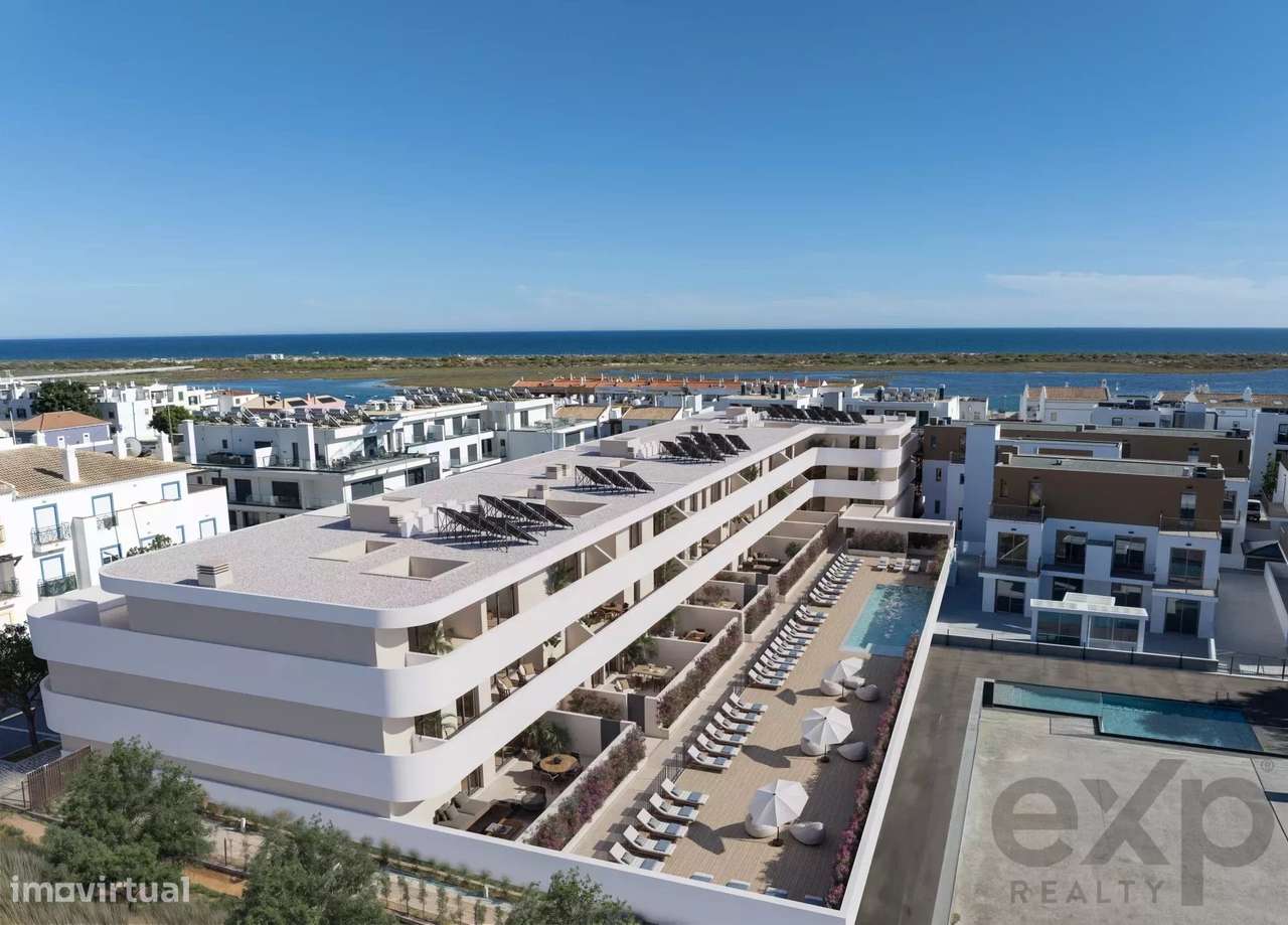 Apartamento T2 na praia, Cabanas Village, Conceição e Cabanas de Tavir - Grande imagem: 3/16