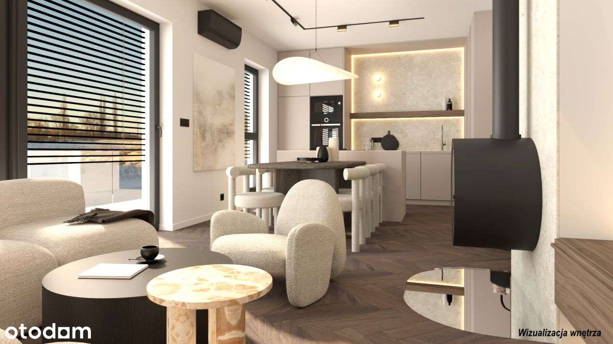 Dwupoziomowy apartament 94 m² – Wisła Głębce-4