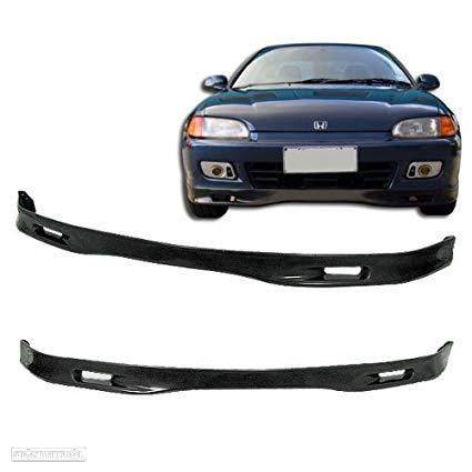 Lip / Spoiler frontal Honda Civic 92-95 2, 3 portas EG3 EG4 EG5 EG6 EJ1 EJ2 Spoon style PU(plástico) - 3