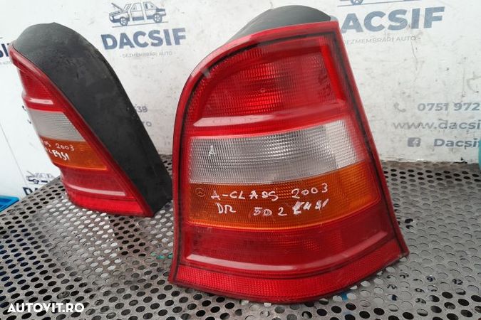 Lampa / Tripla stop dreapta pe aripa Mercedes-Benz A-Class W168  [din - 1