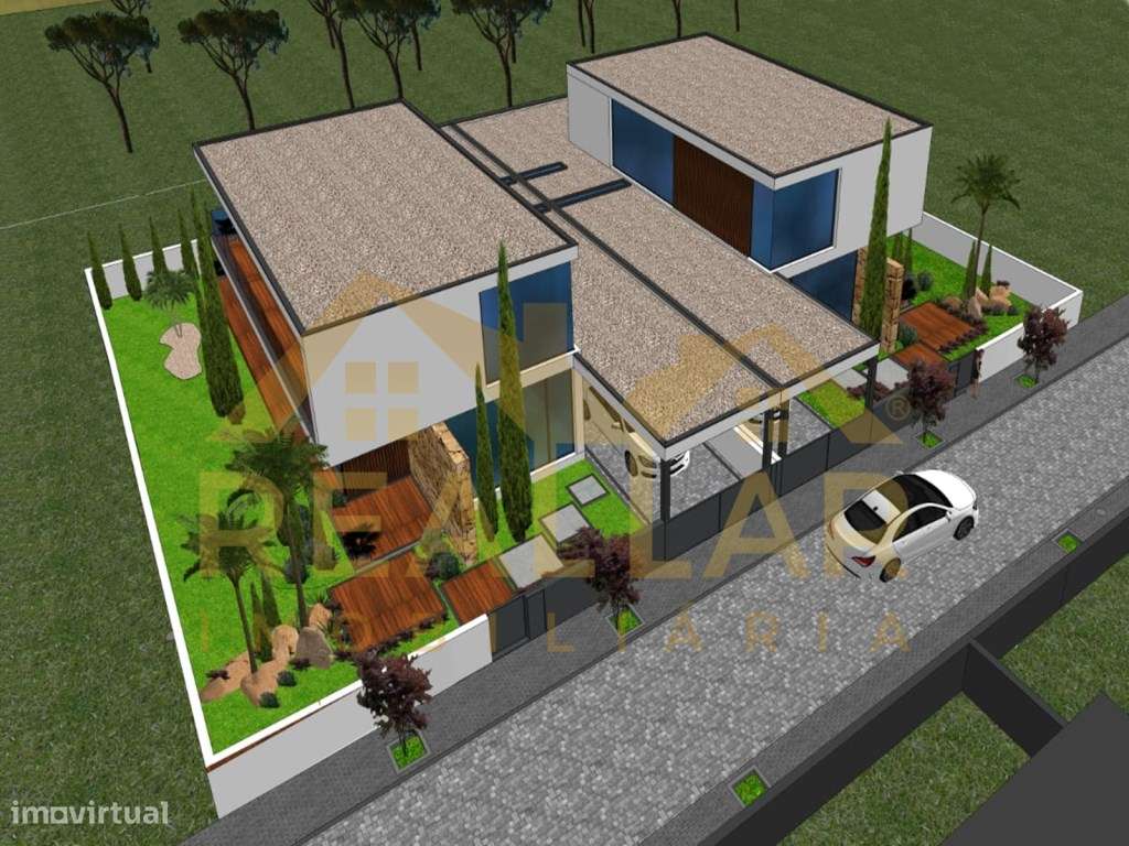 2 Moradias V4 em projeto para construção em Fontaínhas, Balasar - P... - Grande imagem: 5/9