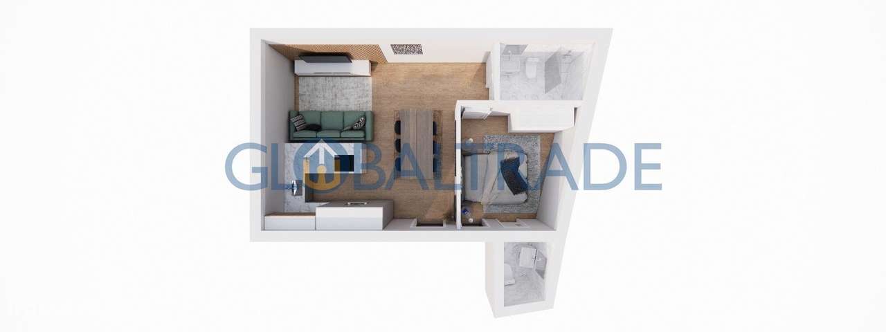 Moradia T1 para Reabilitação em Campanhã-10