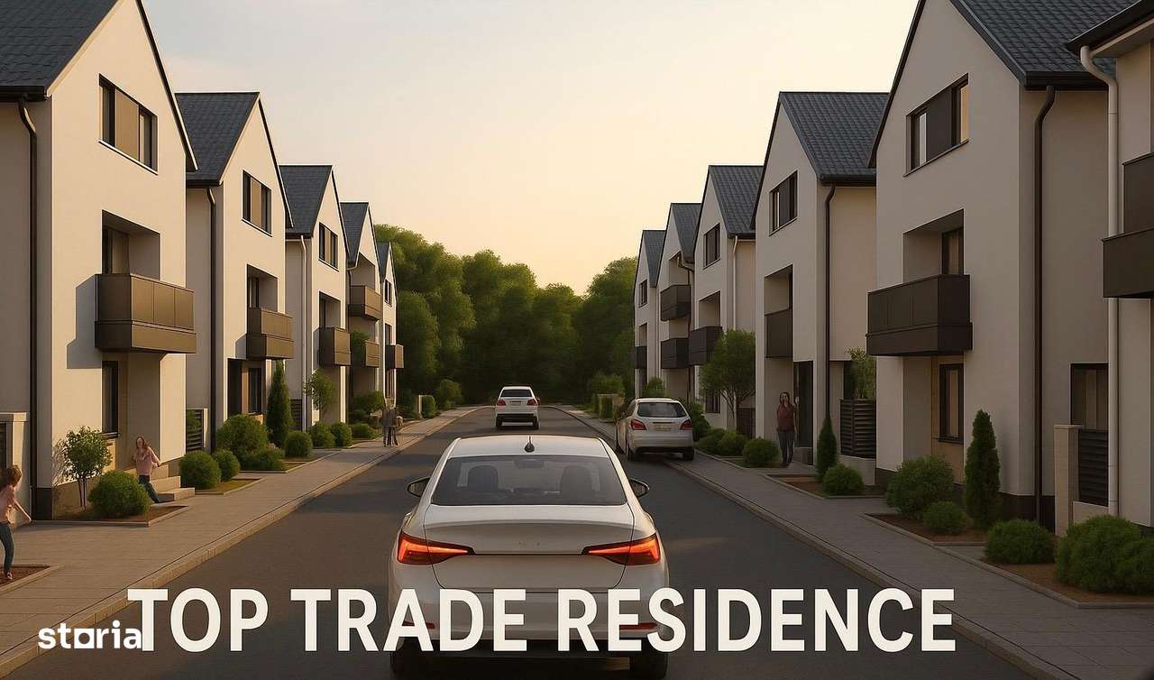 Casă Individuală Premium P+1+M-Complex Rezidențial Nou-5 min de Metrou - Imagine principală: 4/4