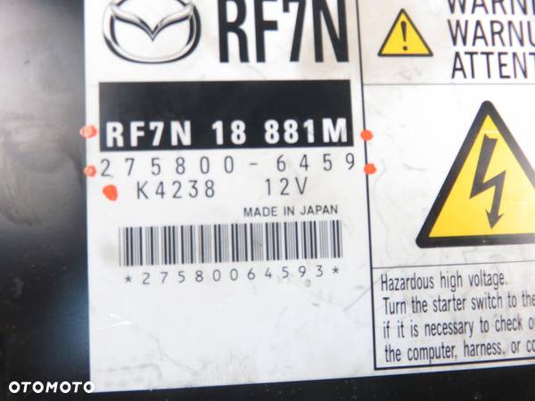 STEROWNIK MAZDA 5 (CR19) 2.0 MZR-CD 2758006459 rf7n18881m - 7