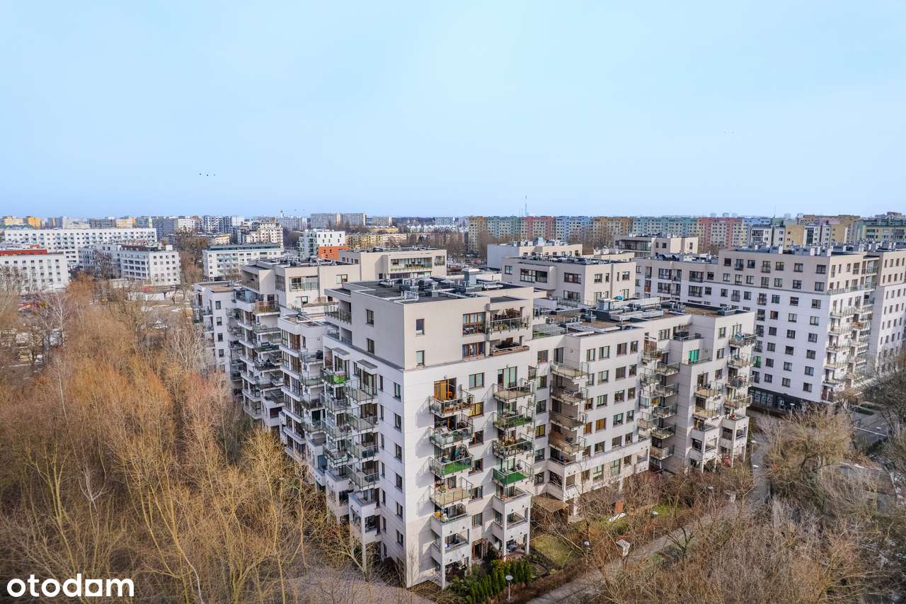 2 pokoje z widokiem na zieleń | Metro Młociny | Bielany-13