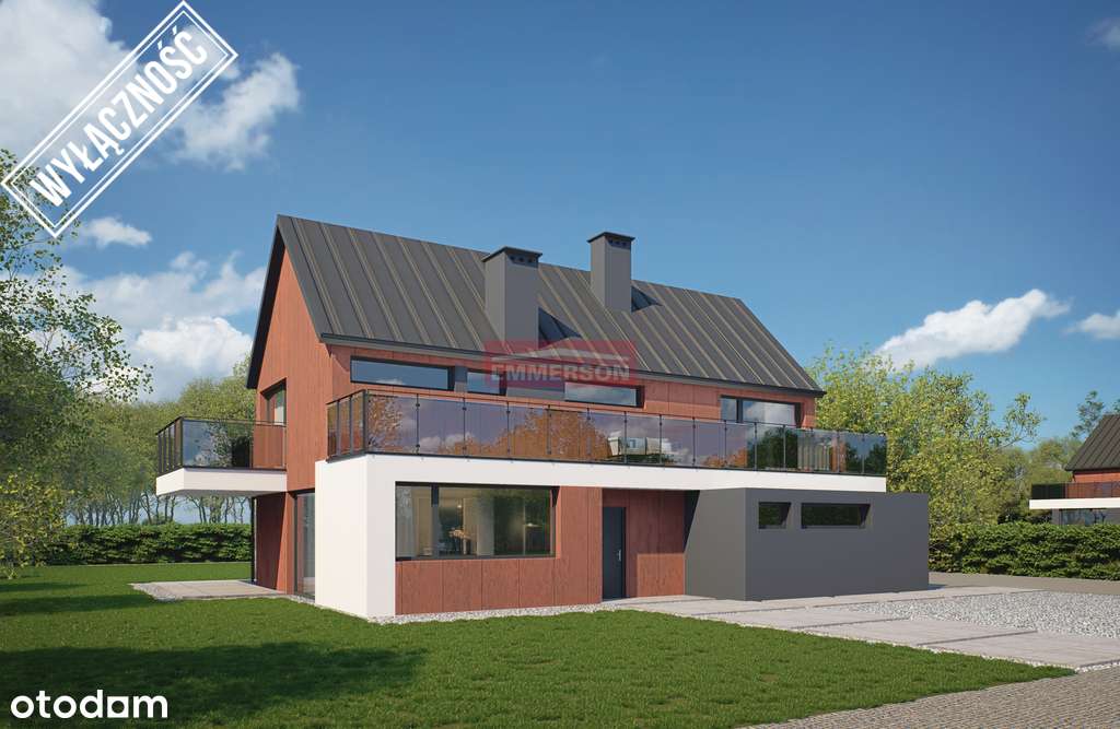 Nowoczesny/ działka 10,43 a/5 pokoi/ - Pełny obrazek: 4/9