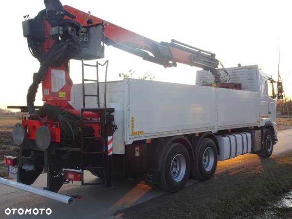 Volvo FM 440 FH 440 6X4 HDS Palfinger PK 21001L z siodełkiem budowlanka z Niemiec zestaw z przyczepa - 9