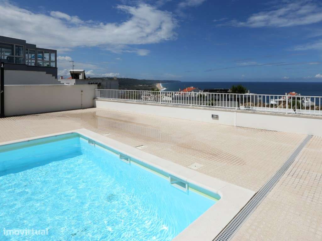 Penthouse T2 com vista panorâmica de mar e terraço privado em condo...-39
