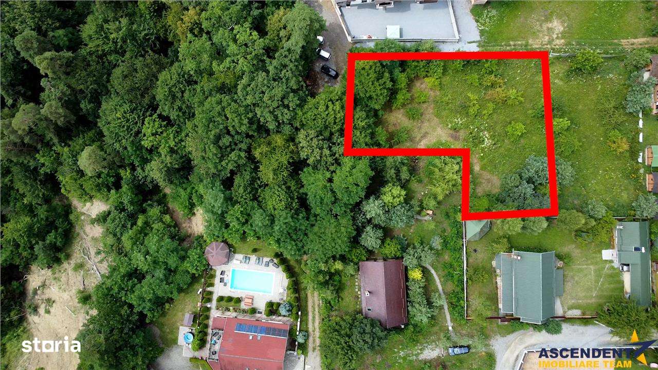 FILM! 1.400 mp teren turistic, Sovata: 800m de Lacul Ursu si 300 m de - Imagine principală: 2/5