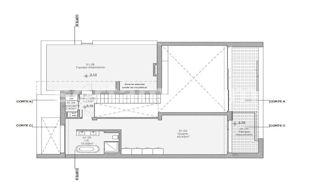Terreno Para Construção  Venda em Faro (Sé e São Pedro),Faro - Grande imagem: 5/7