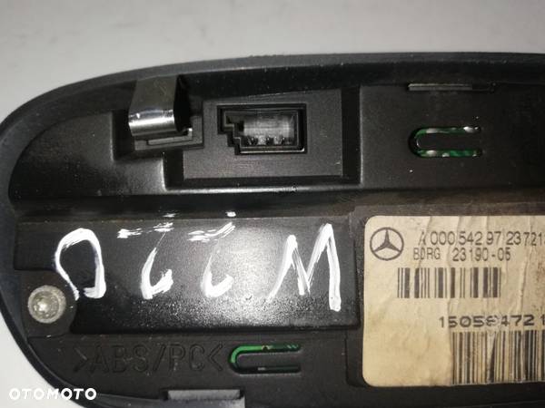 Lampka wyświetlacz PDC Mercedes-Benz W220 komplet - 3