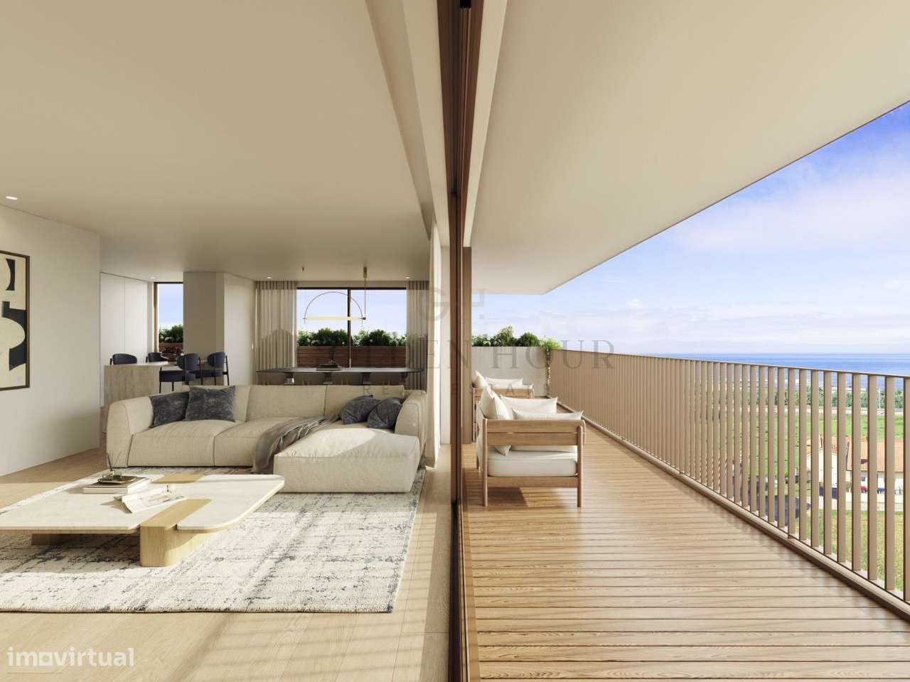 Apartamento T2 com Vista Mar a 100m da Praia em Gaia - Grande imagem: 2/18