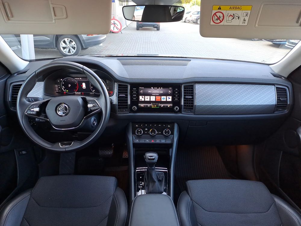 SKODA KODIAQ 7osób Hak DSG 1,5TSI 150KM Salon PL ASO VAT23%