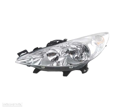 FARÓIS OPTICAS COM LENTE PROJECTOR PARA PEUGEOT 207 06-09 09- - 2